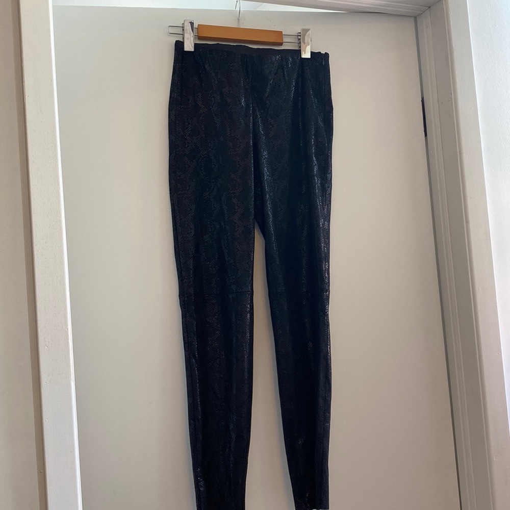 Zara Snakeskin Leggings.